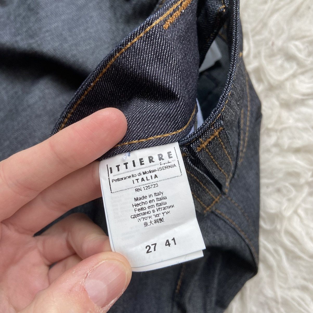 John Galliano 📌 Crazy John Galliano Y2K Low Skinny Denim Jeans Size 27" / US 4 / IT 40 - 9 Thumbnail