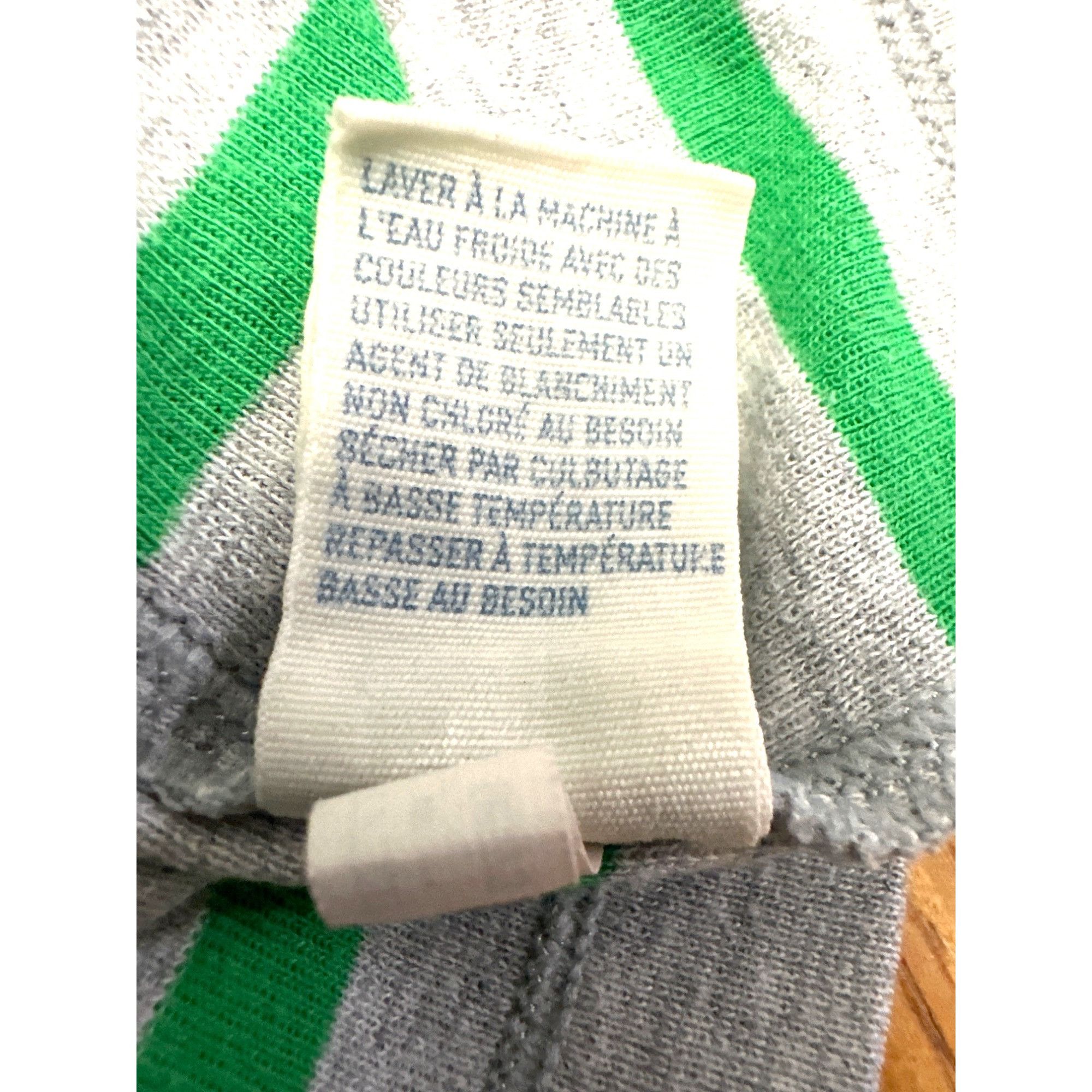 American Eagle Outfitters American Eagle Outfitters Gray Striped Kelly Green Fitted Lo Size S / US 4 / IT 40 - 10 Thumbnail