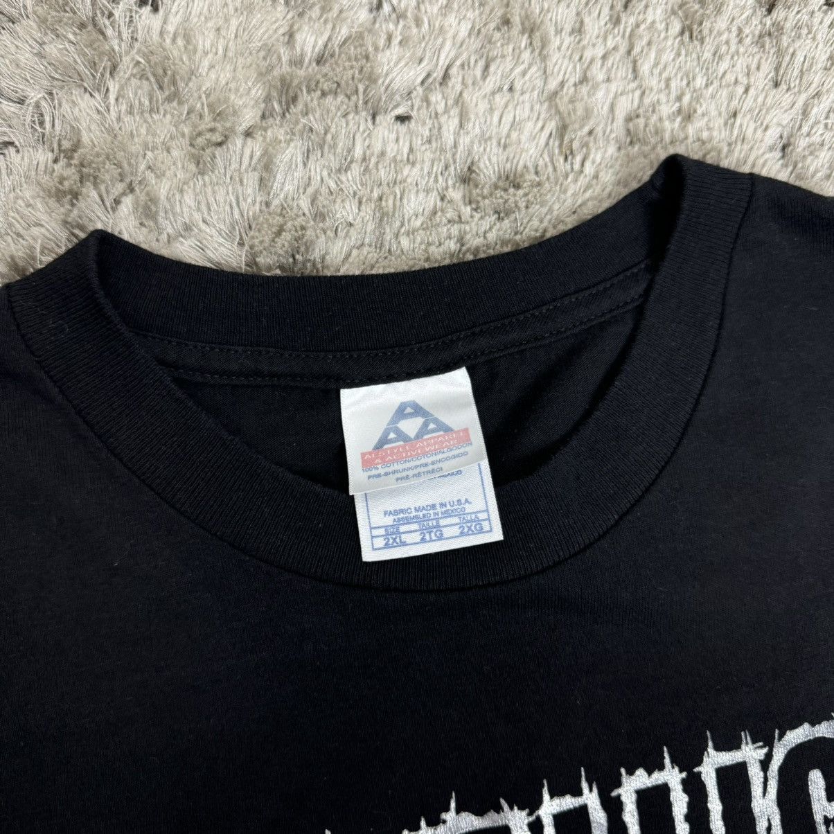 Band Tees × Metallica × Vintage Vintage 2003 Metallica St Anger 21st Tour Tee T - Shirt Size US XXL / EU 58 / 5 - 5 Thumbnail