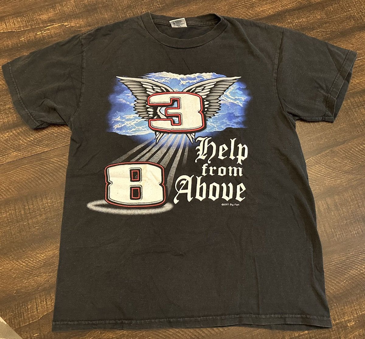 Delta 2001 Nascar Dale Earnhardt Memorial T-shirt Delta Tag-Med Size US M / EU 48-50 / 2 - 1 Thumbnail