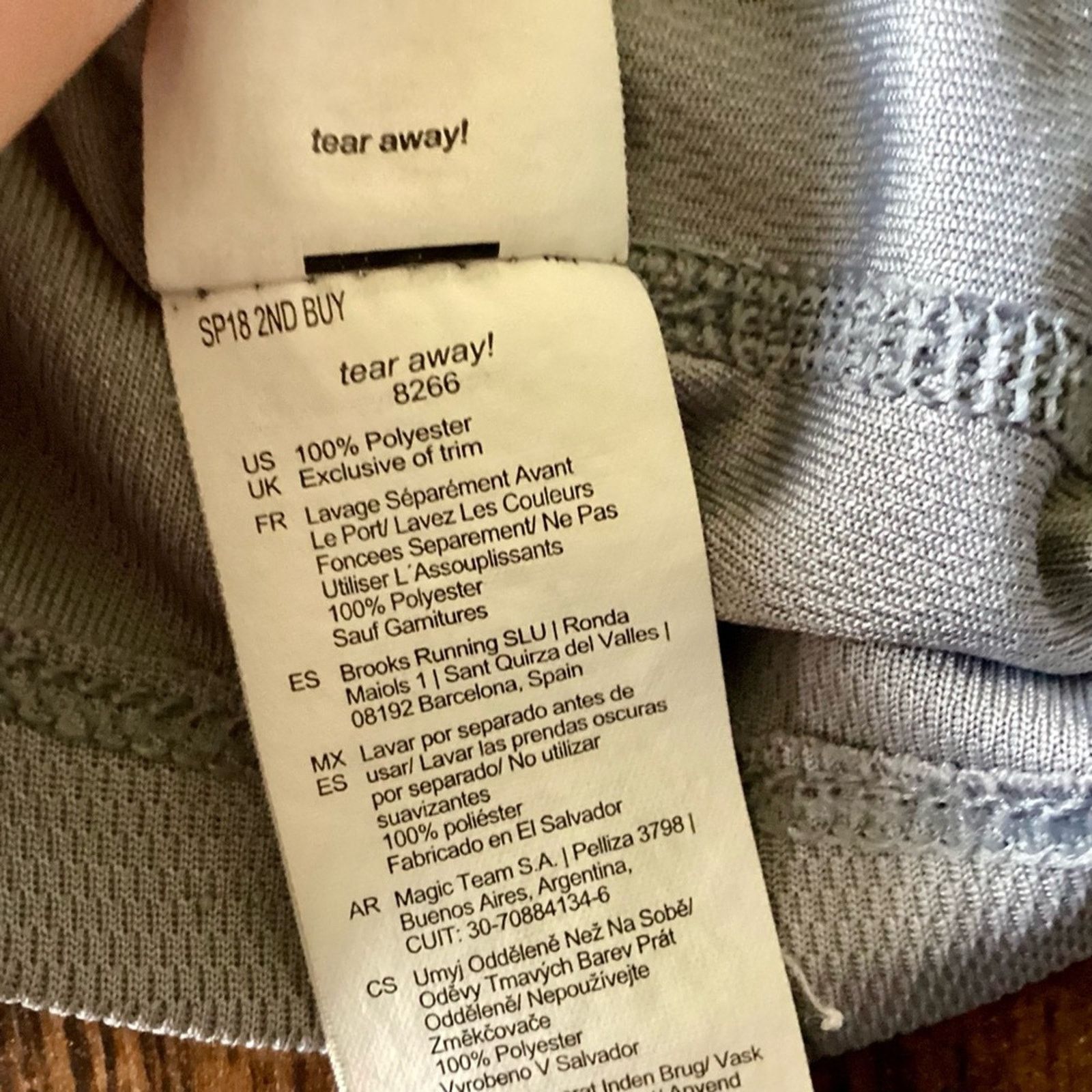 Brooks Brooks Athletic Mesh Shirt Size US XL / EU 56 / 4 - 5 Thumbnail