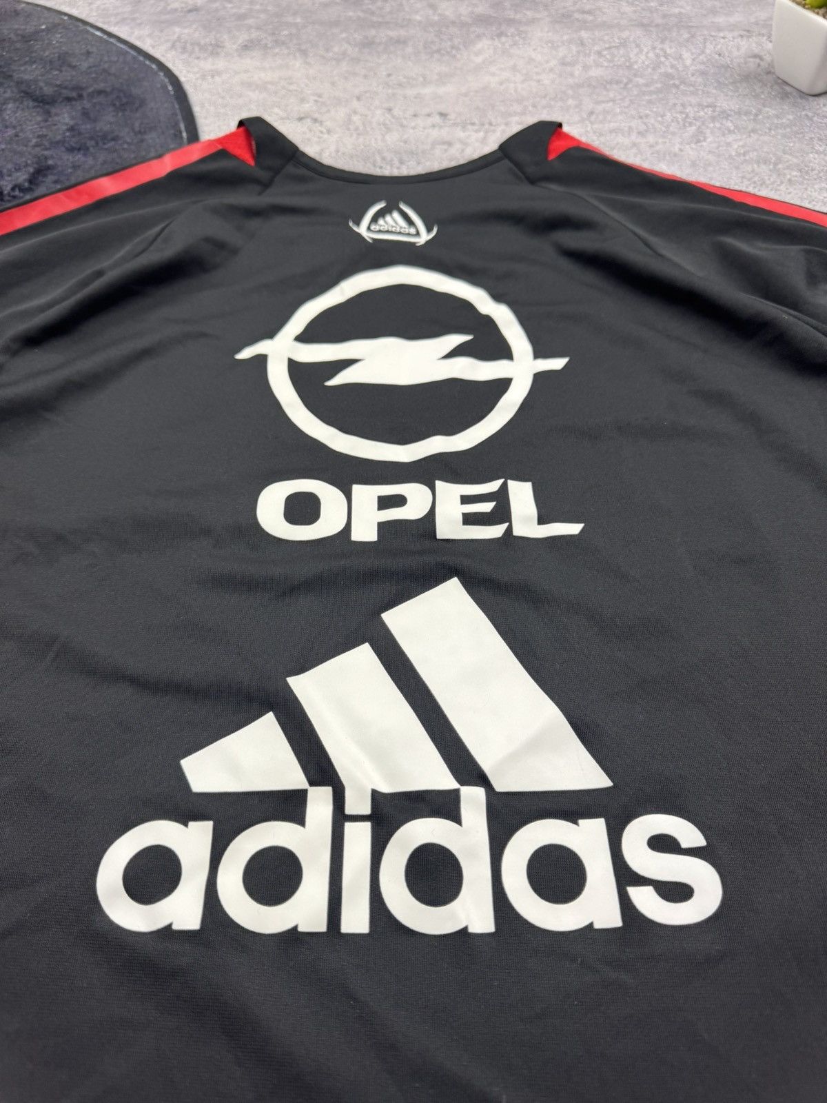 Adidas Vintage Adidas AC Milan Training Top Spellout Opel Big Logo Size US L / EU 52-54 / 3 - 17 Thumbnail