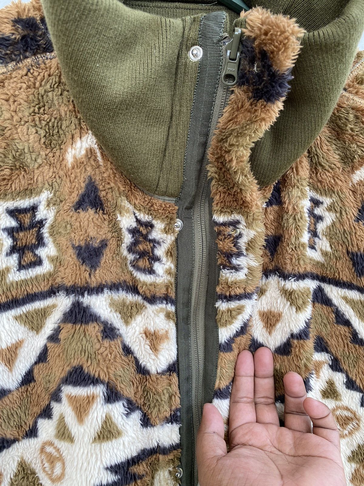 Japanese Brand × Vintage Vintage Japan Navajo Reversible Jacket Size US XXL / EU 58 / 5 - 9 Thumbnail