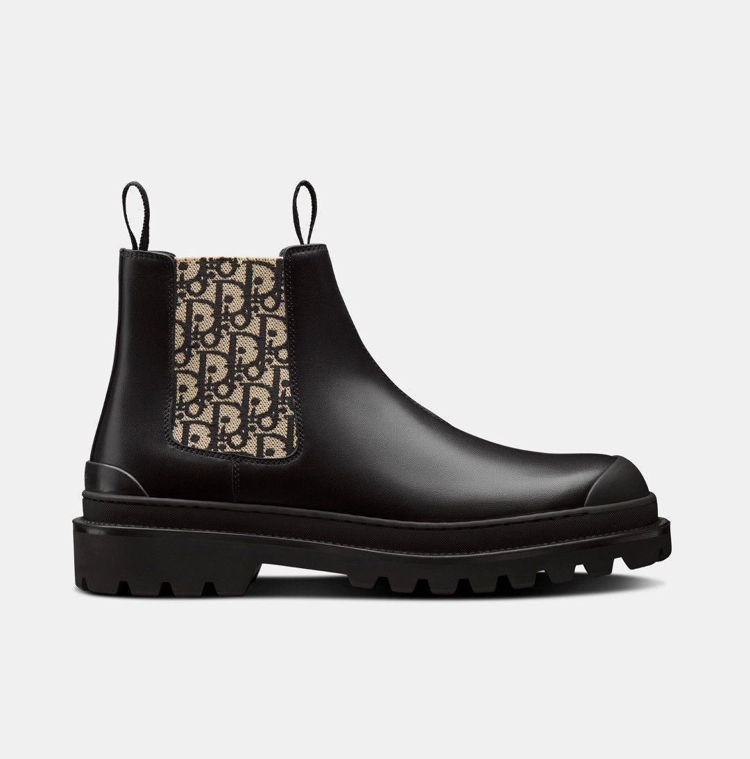 Dior Dior Explorer Chelsea Boots Black/Beige Size US 9 / EU 42 - 1 Thumbnail