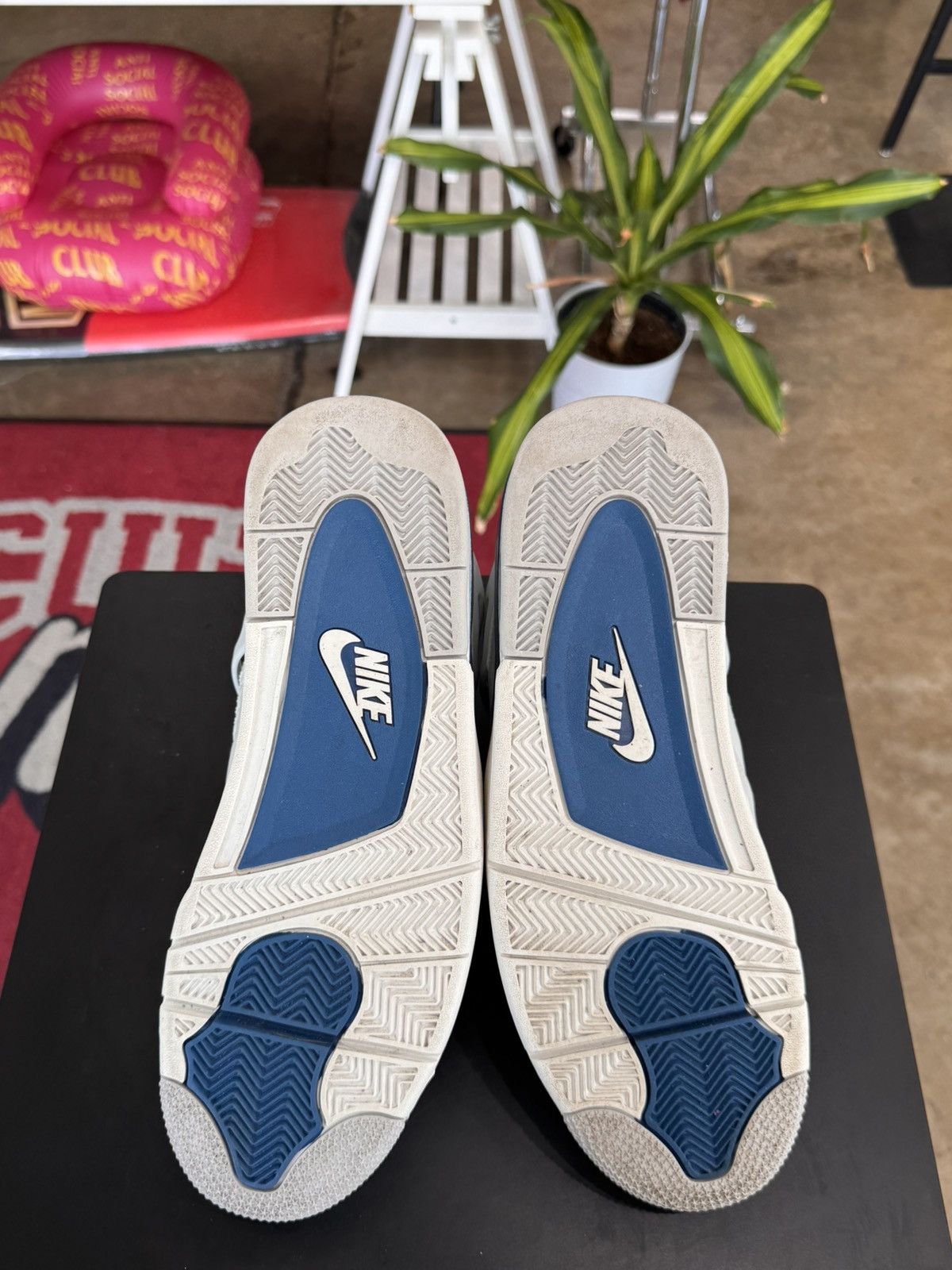 Jordan Brand Air Jordan 4 Retro Military Blue Size 13 (2024) - No Box+ Size US 13 / EU 46 - 8 Thumbnail
