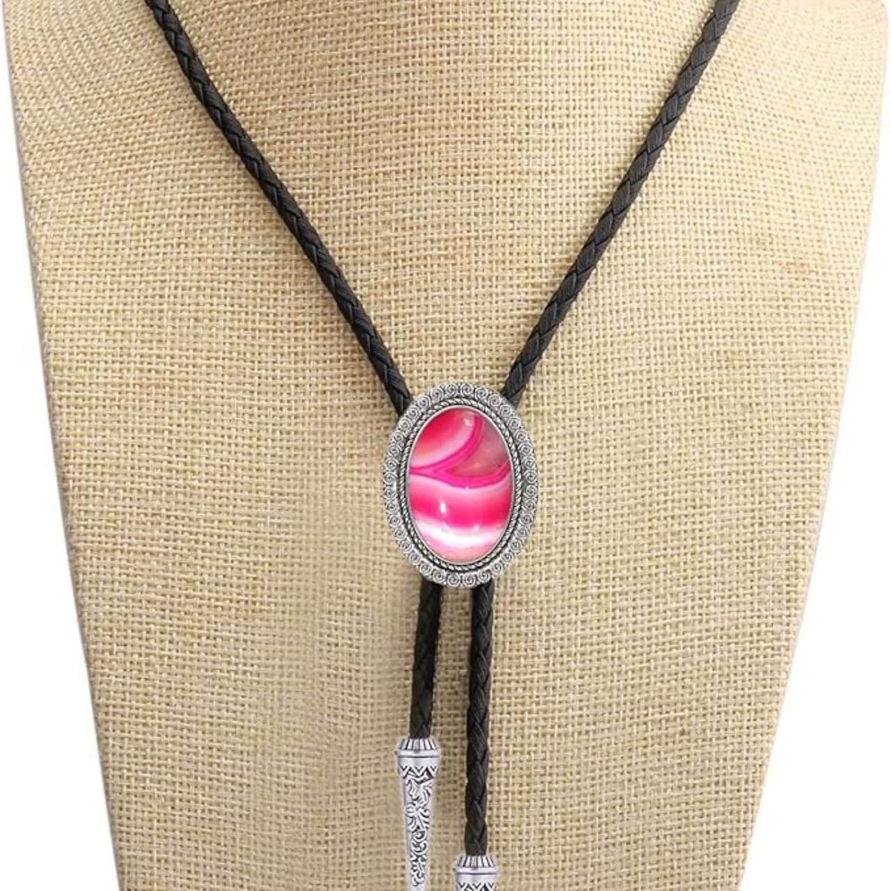 Other Western Cowboy Pink Bolo Tie Size ONE SIZE - 5 Thumbnail