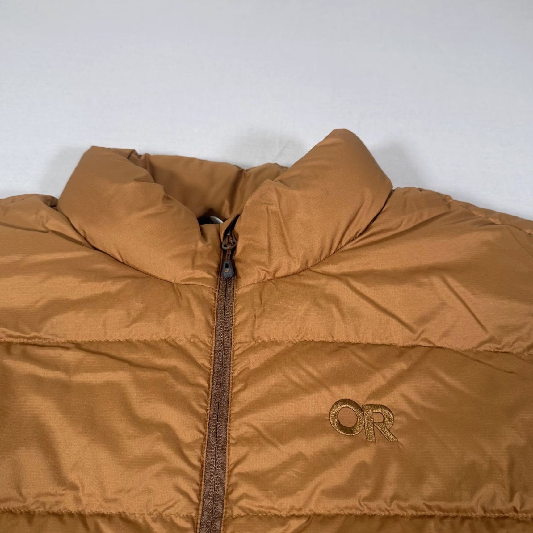 Outdoor Research Outdoor Research Vest Mens 2XL Brown Coldfront Down Puffer Insulated Hiking Zip Size US XXL / EU 58 / 5 - 2 Thumbnail