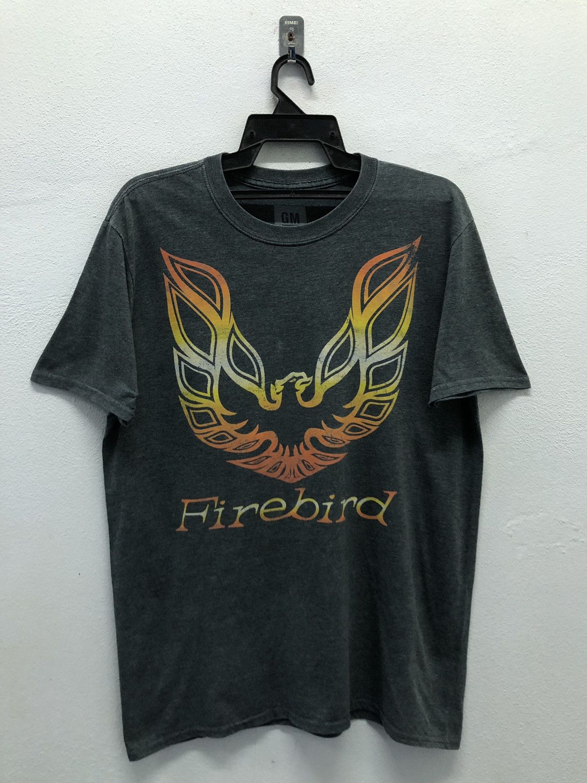 Vintage Vintage General Motors Retro Pontiac Firebird Logo T-Shirt Size US L / EU 52-54 / 3 - 1 Thumbnail