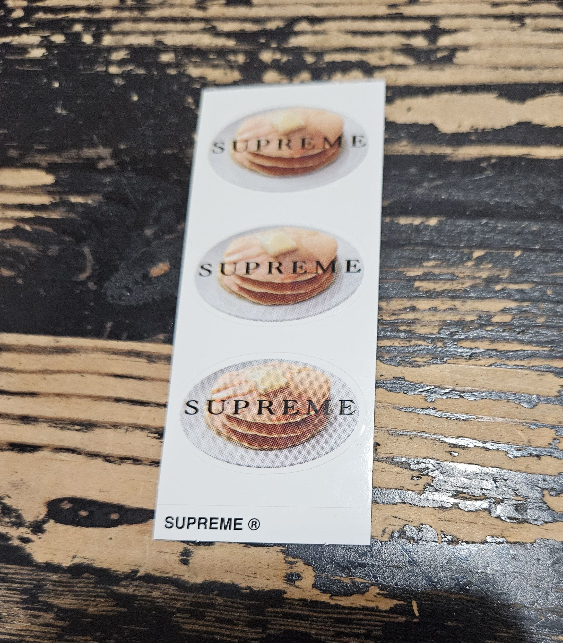 Supreme Supreme Pancakes Pancake Mini Sticker Sheet SS25 Size ONE SIZE - 1 Thumbnail
