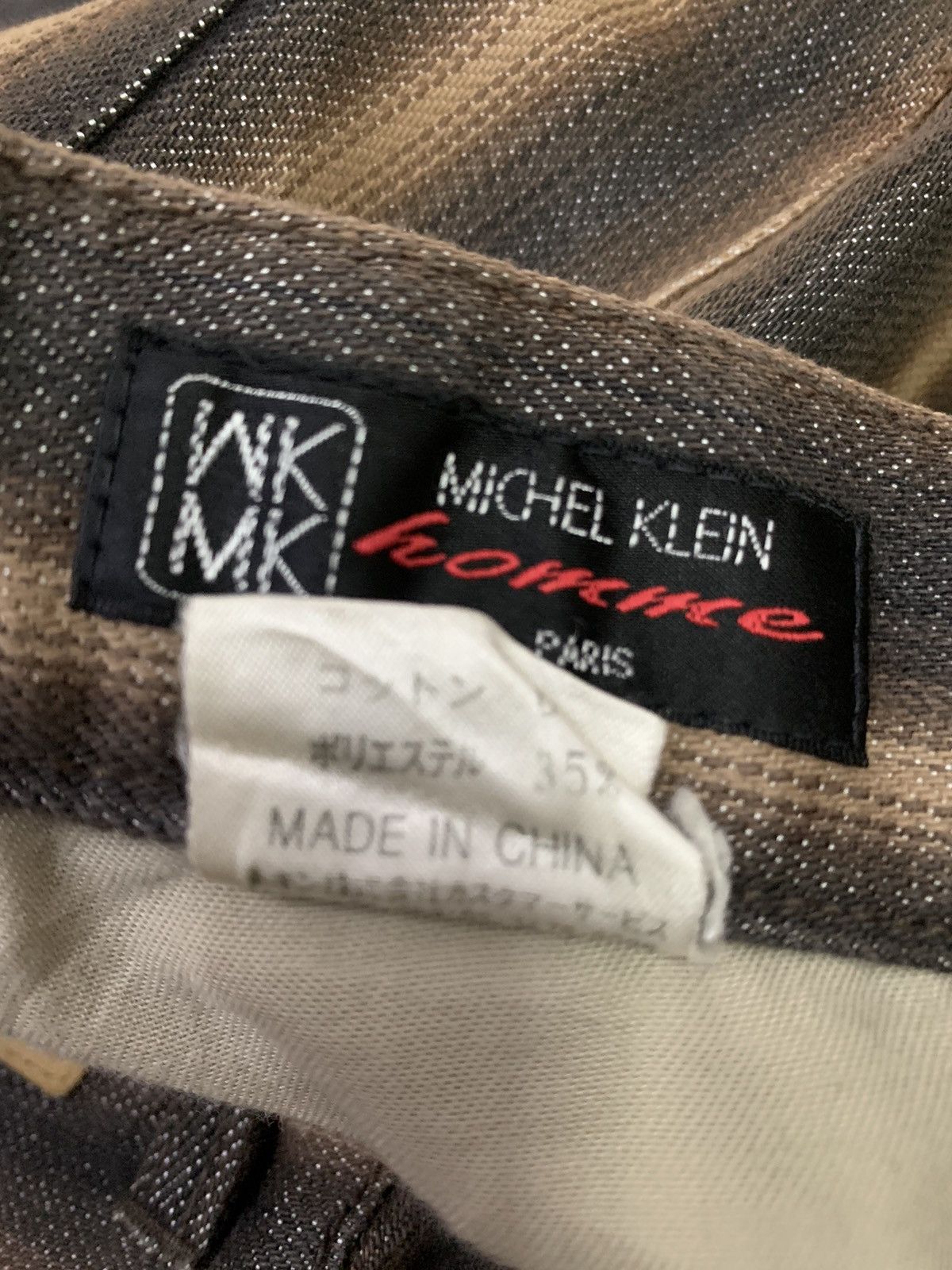 Michel Klein 💥Vintage Flare Japanese General Works MkHomme Stripe Pant Size US 30 / EU 46 - 8 Thumbnail