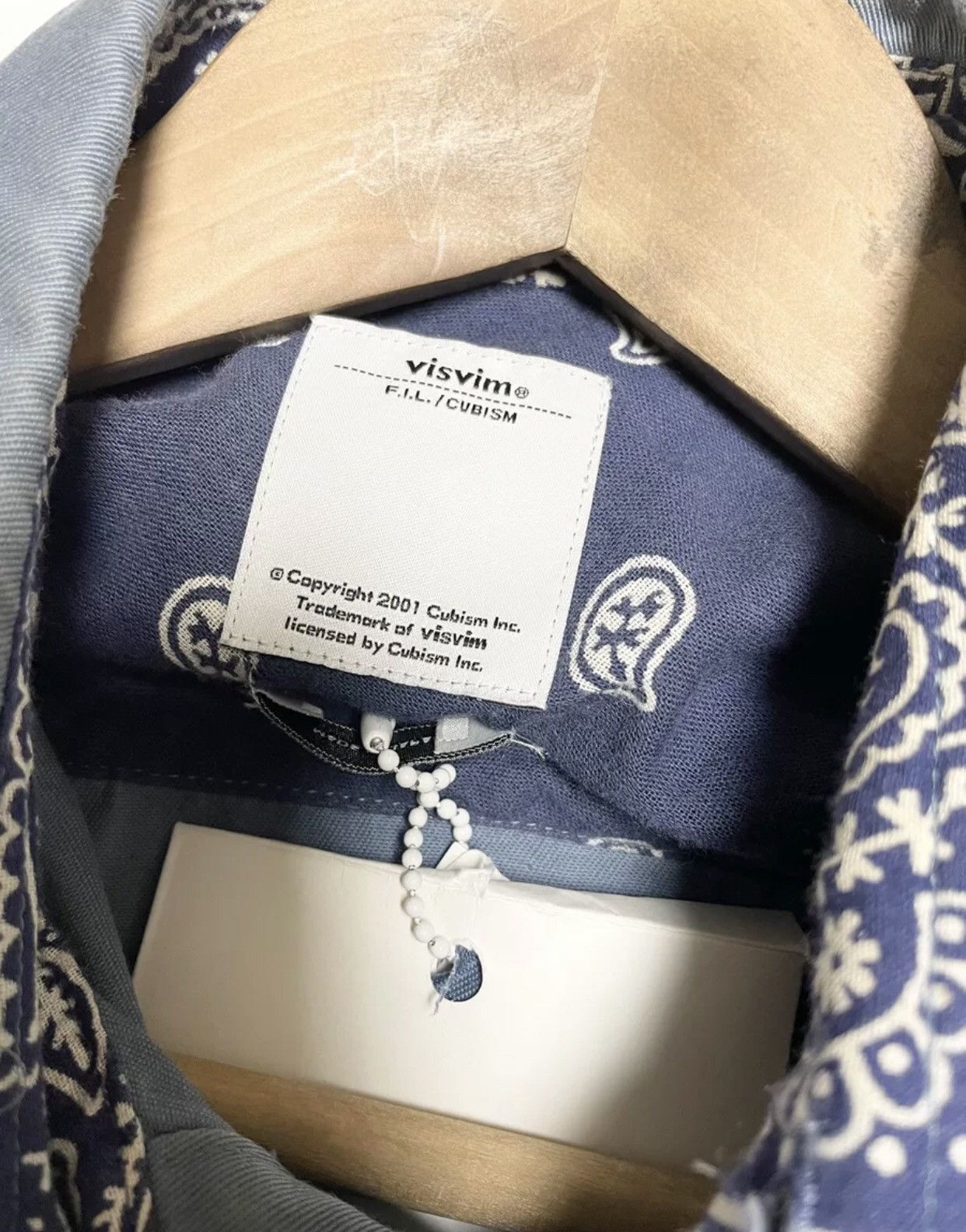 Visvim VISVIM BANDANA cashew flower bib shirt Size US S / EU 44-46 / 1 - 5 Thumbnail