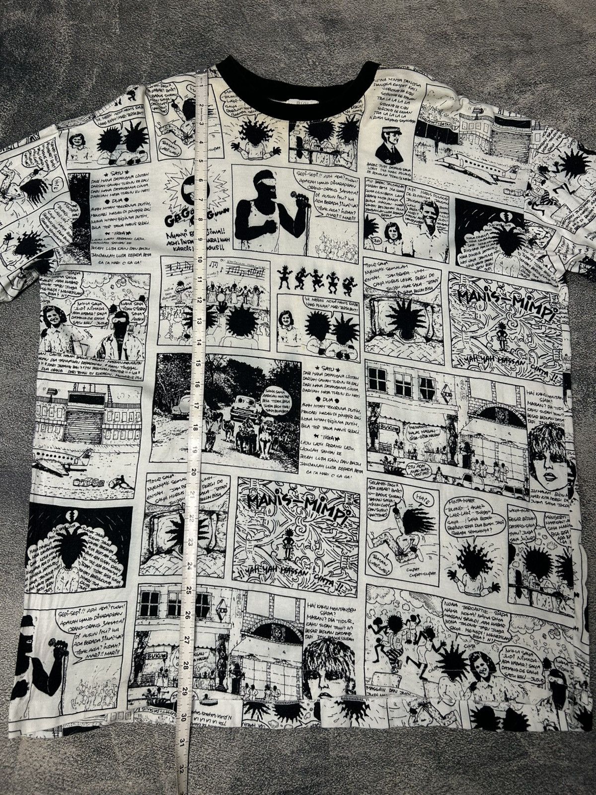 BIGI VINTAGE BIGI JAPANESE COMIC TEE 🔥VERYRARE🔥 Size US XL / EU 56 / 4 - 12 Thumbnail