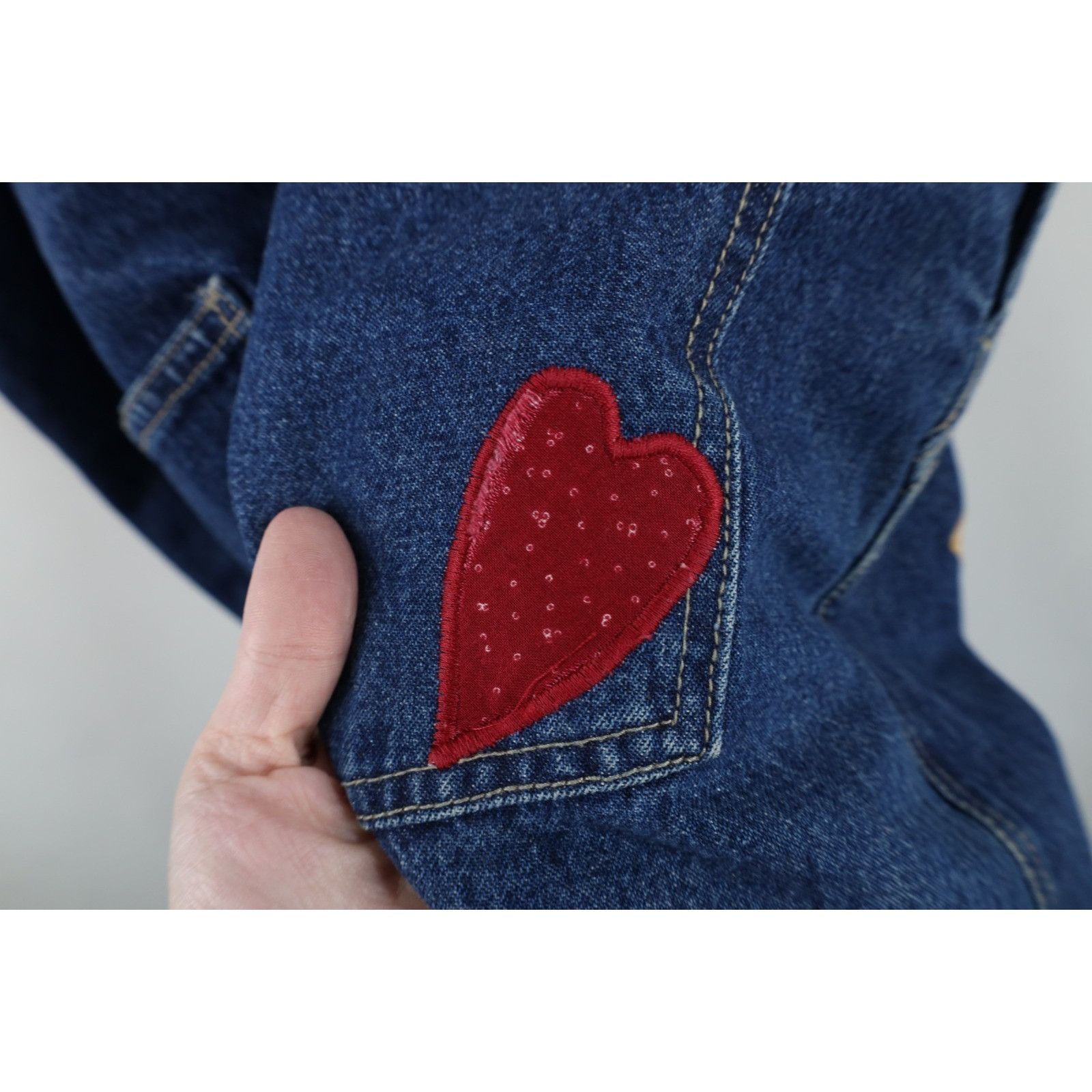 Vintage Vintage 90s Streetwear Womens Large Christmas Snowman Denim Size 30" / US 8 / IT 44 - 17 Thumbnail
