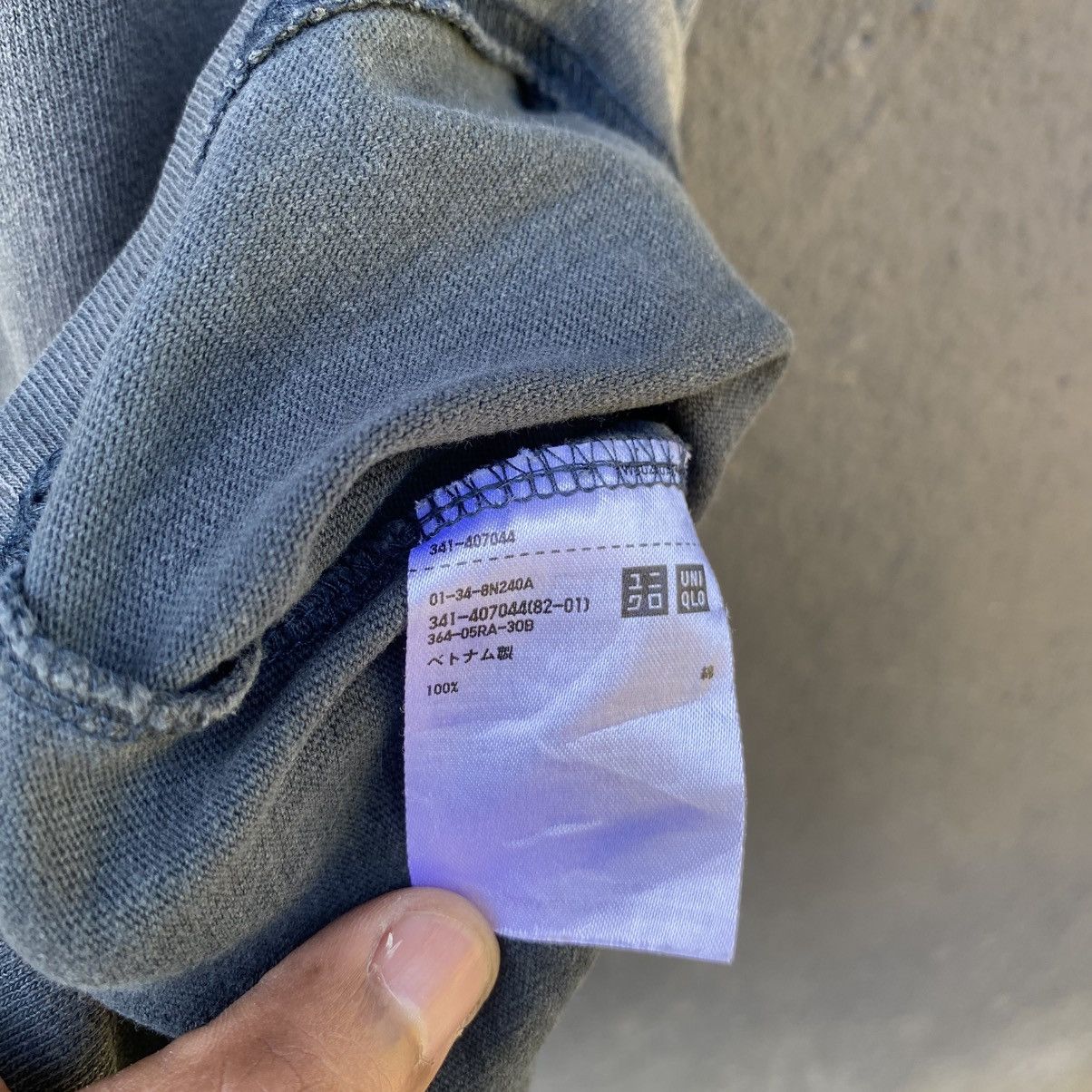 Christophe Lemaire Thrashed Faded Christophe Lemaire X Uniqlo Tee Size US L / EU 52-54 / 3 - 5 Thumbnail