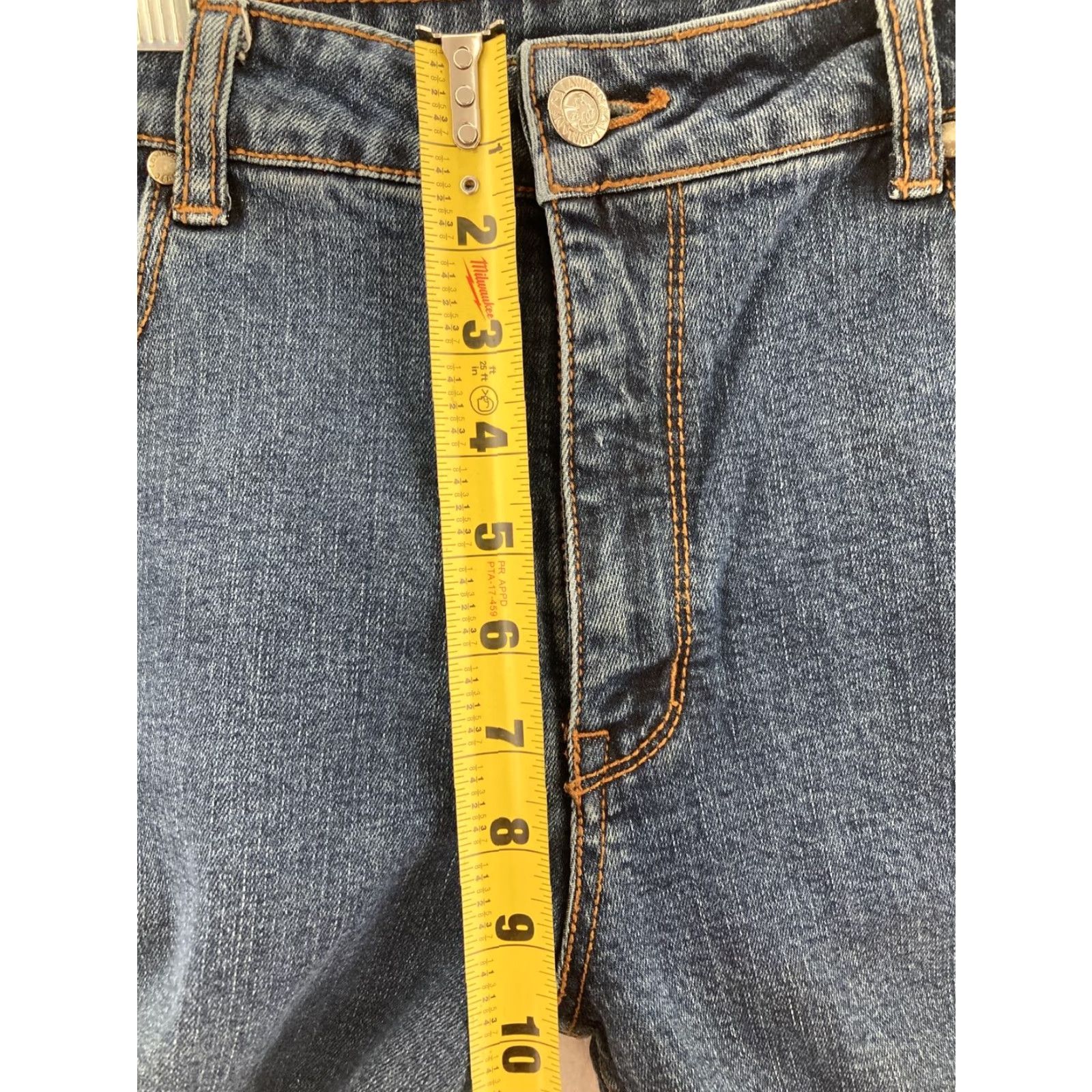 Vintage Western Cowgirl Lawman Jeans Womens Junior Size 9/10 Size 30" / US 8 / IT 44 - 4 Thumbnail