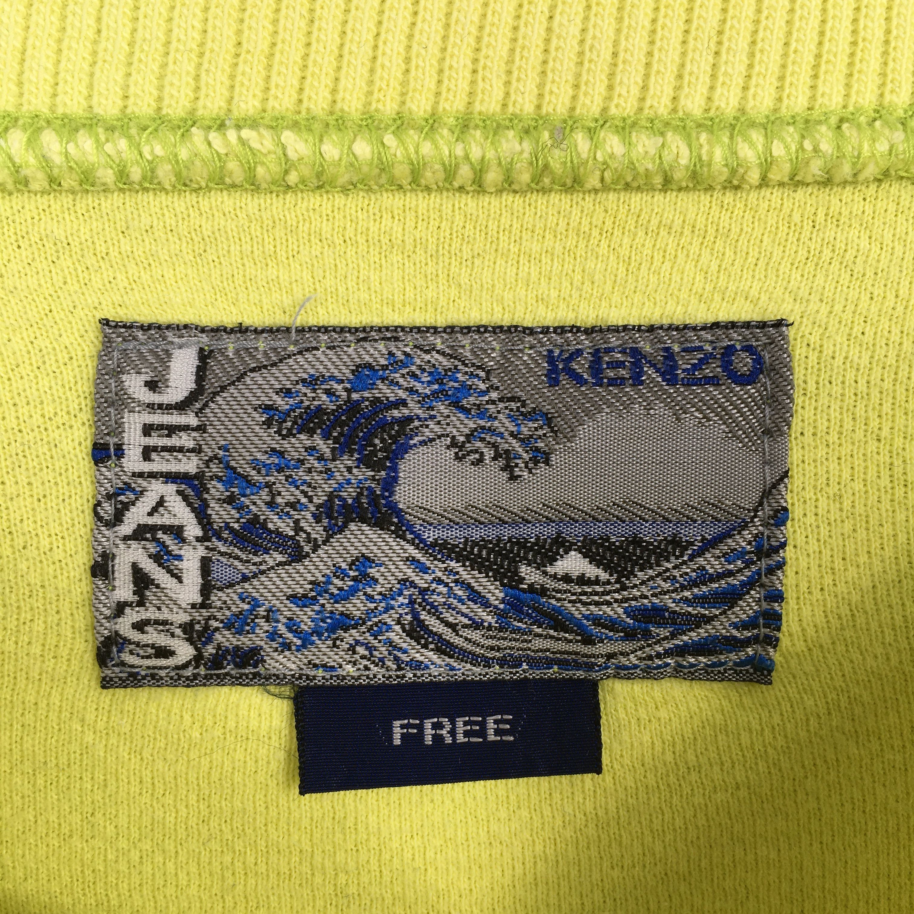 Kenzo Vintage Kenzo Jeans Embroidery Logo Sweatshirt Large Size US L / EU 52-54 / 3 - 4 Thumbnail