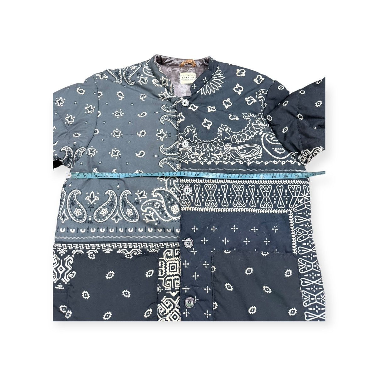 Kapital Kountry Kapital Kountry Patchwork Bandana Print Padded Cotton Jacket Size US M / EU 48-50 / 2 - 16 Thumbnail