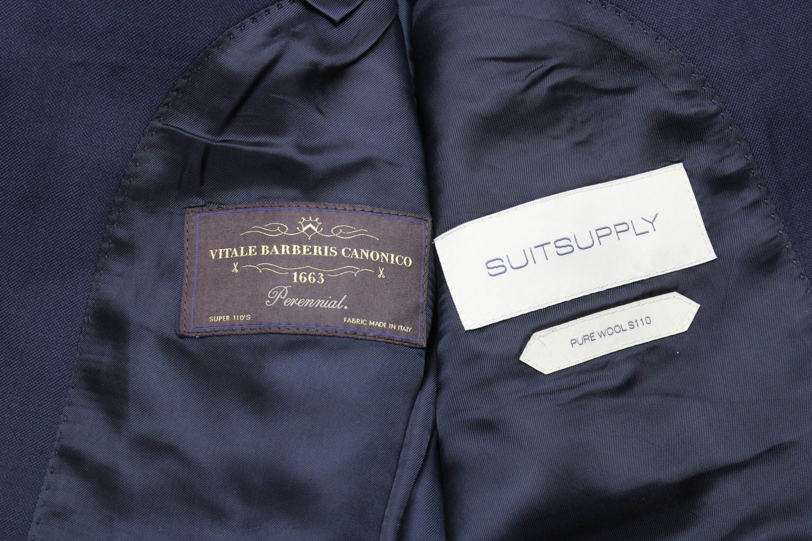 Suitsupply SUITSUPPLY Lazio Single Breasted Suit Men's UK 42L / UK 38L Size 38L - 8 Thumbnail