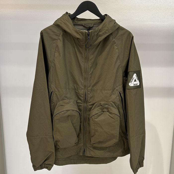 Palace Palace Cell Net Jacket Olive | Grailed