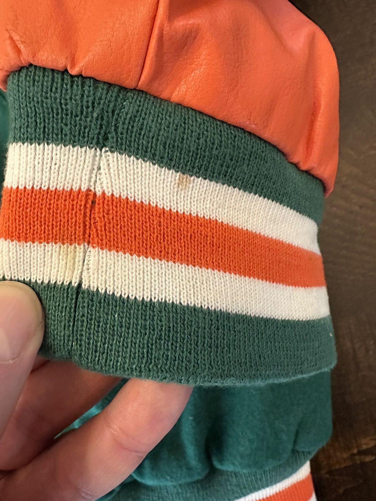 Steve And Barrys Vintage Steve & Barrys Miami Hurricanes Varsity Jacket-XXL Size US XXL / EU 58 / 5 - 8 Thumbnail