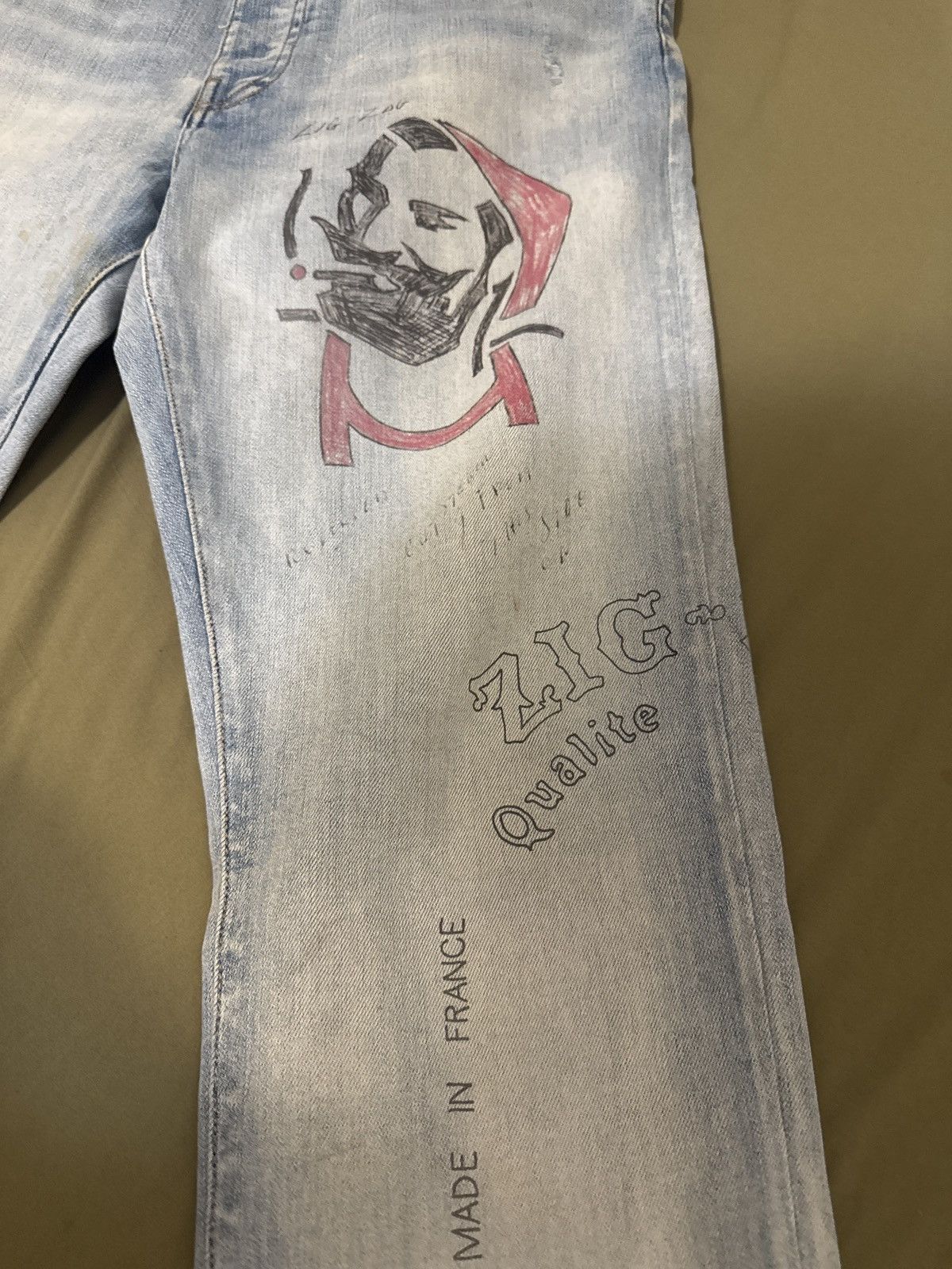 Amiri Amiri x Zig Zag Size US 36 / EU 52 - 1 Thumbnail