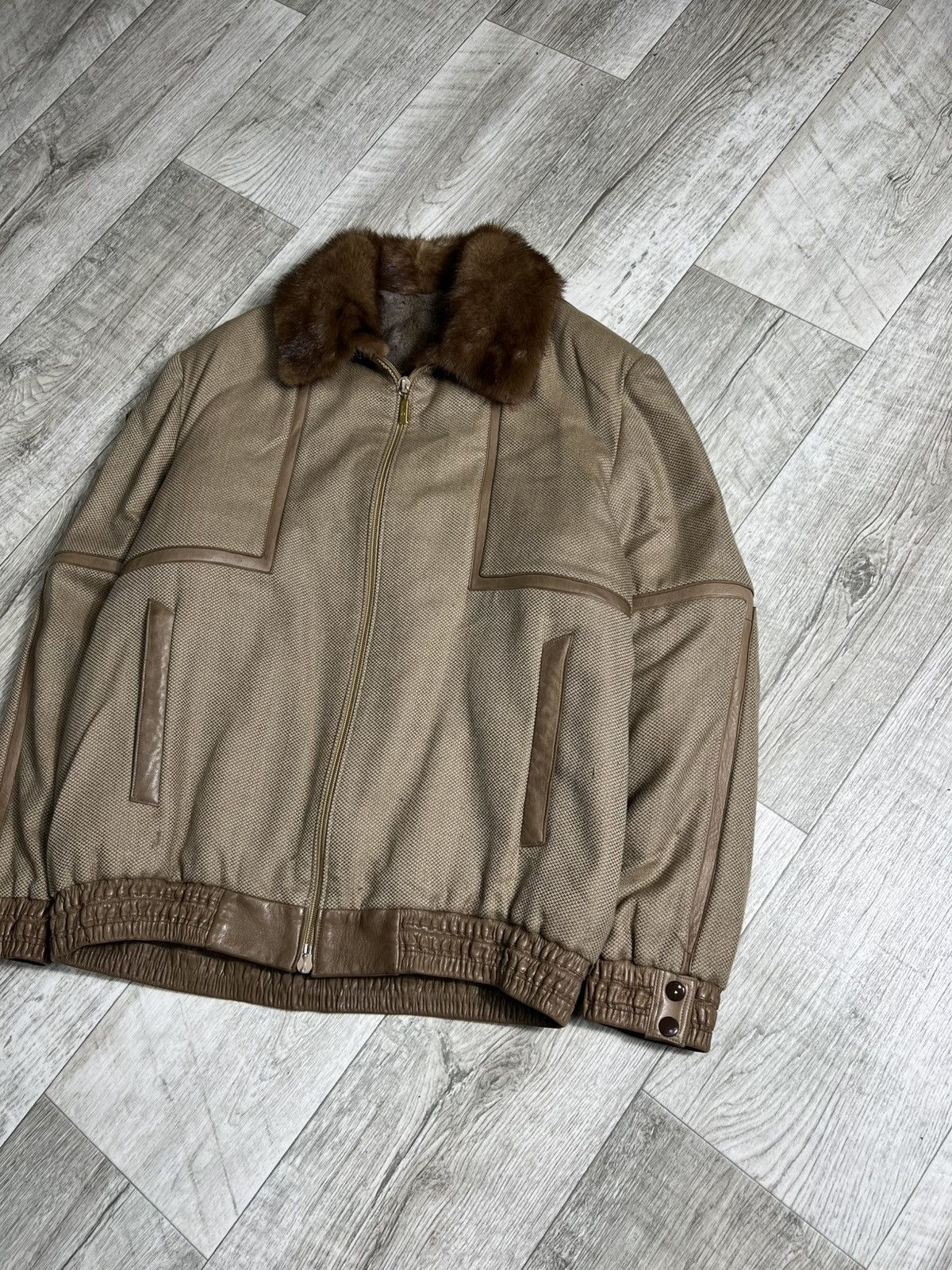 Zilli Rare Zilli Cashmere Wool Squirrel Fur Model Le Clezio Size US L / EU 52-54 / 3 - 4 Thumbnail