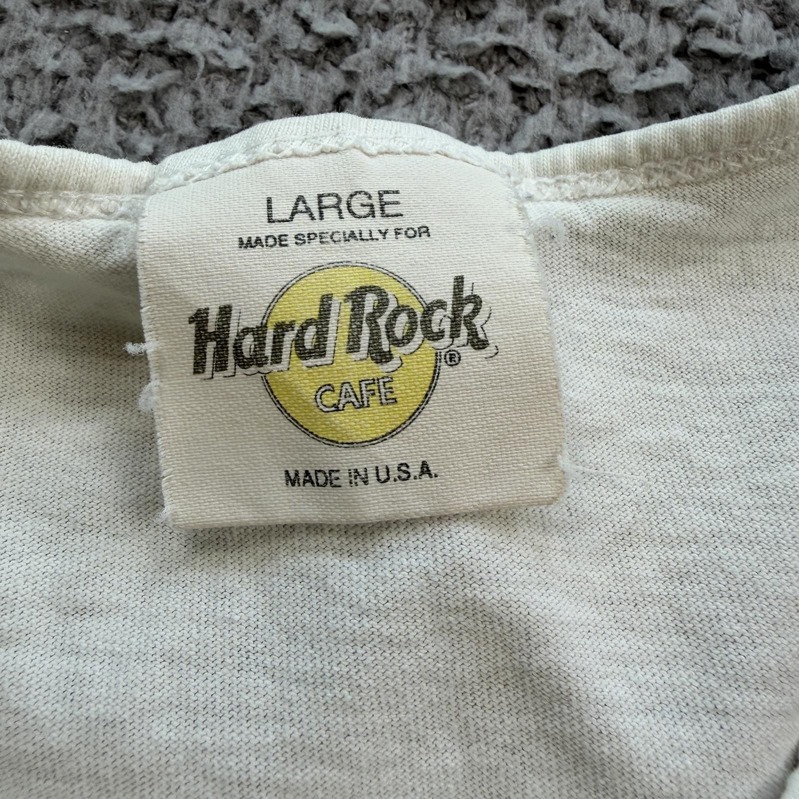Hard Rock Cafe Vintage Hard Rock Cafe Orlando Tank Top 90s Single Stitch L Size US L / EU 52-54 / 3 - 4 Thumbnail