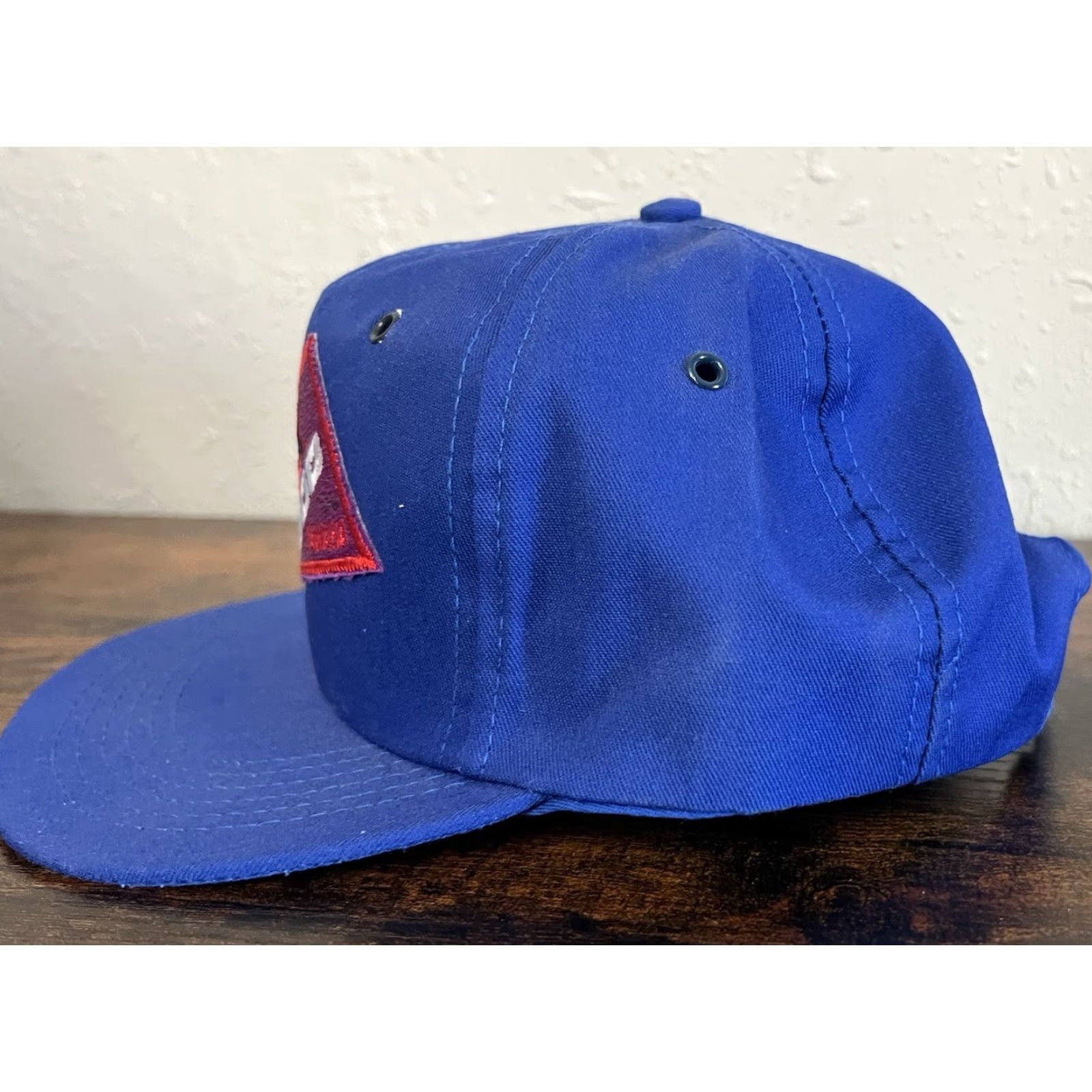Yamaha Yamaha Snapback Hat Cap Snowmobile Red Black One Size Men United States VMax 600 Cotton Adjustable Lightweight Cap USA Size ONE SIZE - 2 Thumbnail