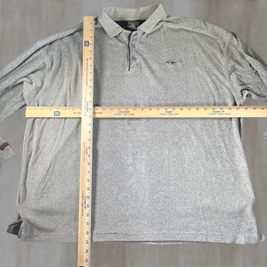 Fubu VINTAGE FUBU Sweater Mens 2XL Brown Knit Pullover Embroidered Logo 90s Y2K Men Regular Knit Style Long Sleeve V-Neck Size US XXL / EU 58 / 5 - 1 Thumbnail