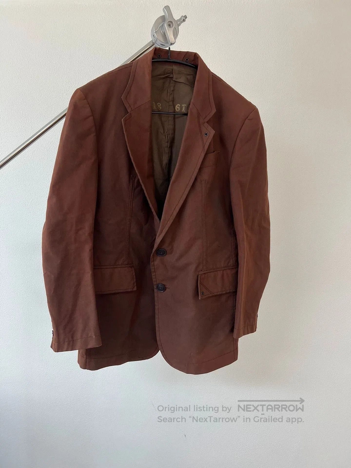 Yohji Yamamoto Red Light Jacket . Size US M / EU 48-50 / 2 - 1 Thumbnail