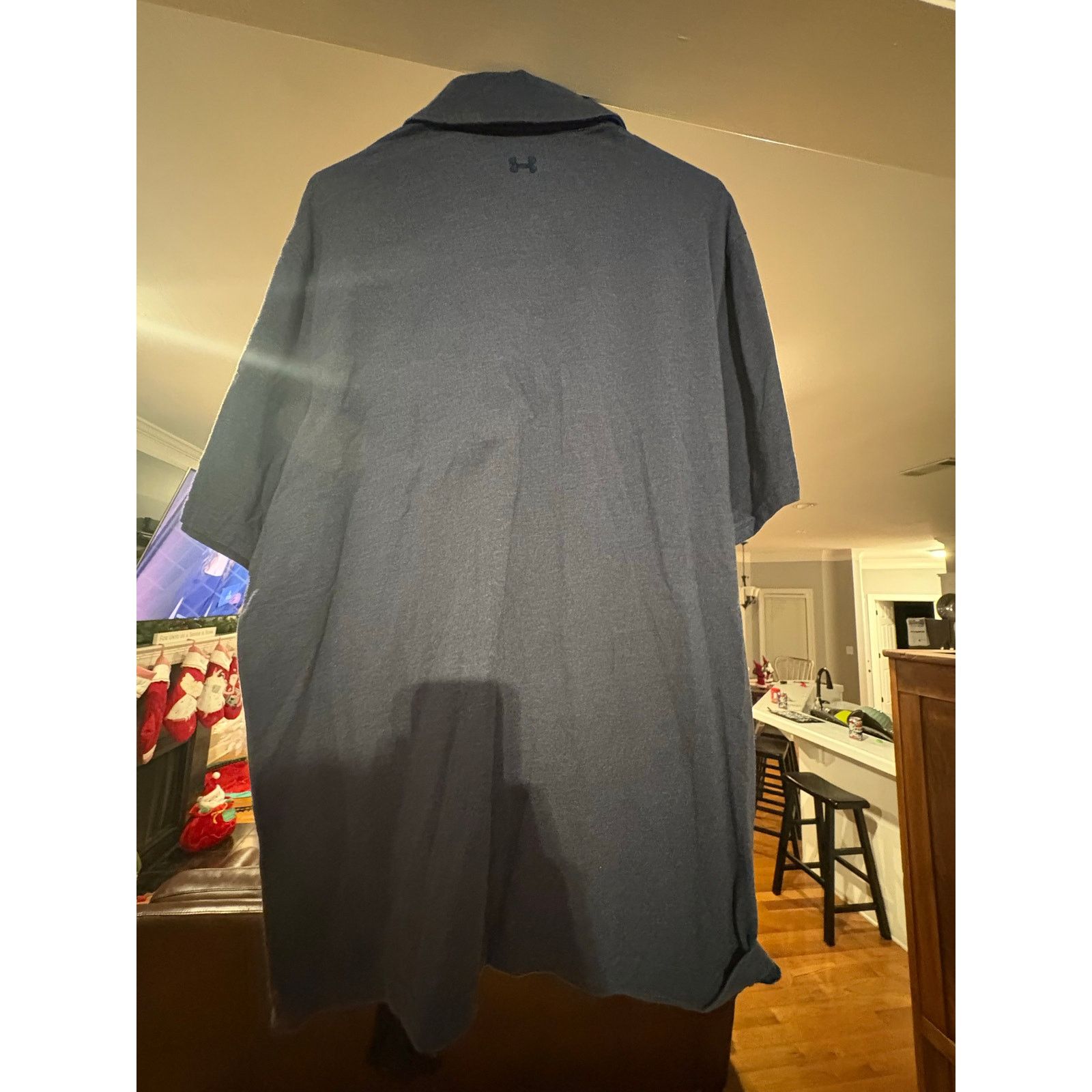 Under Armour Under Armour Men’s HeatGear Polo Shirt – XL – Navy Blue Size US XL / EU 56 / 4 - 5 Thumbnail