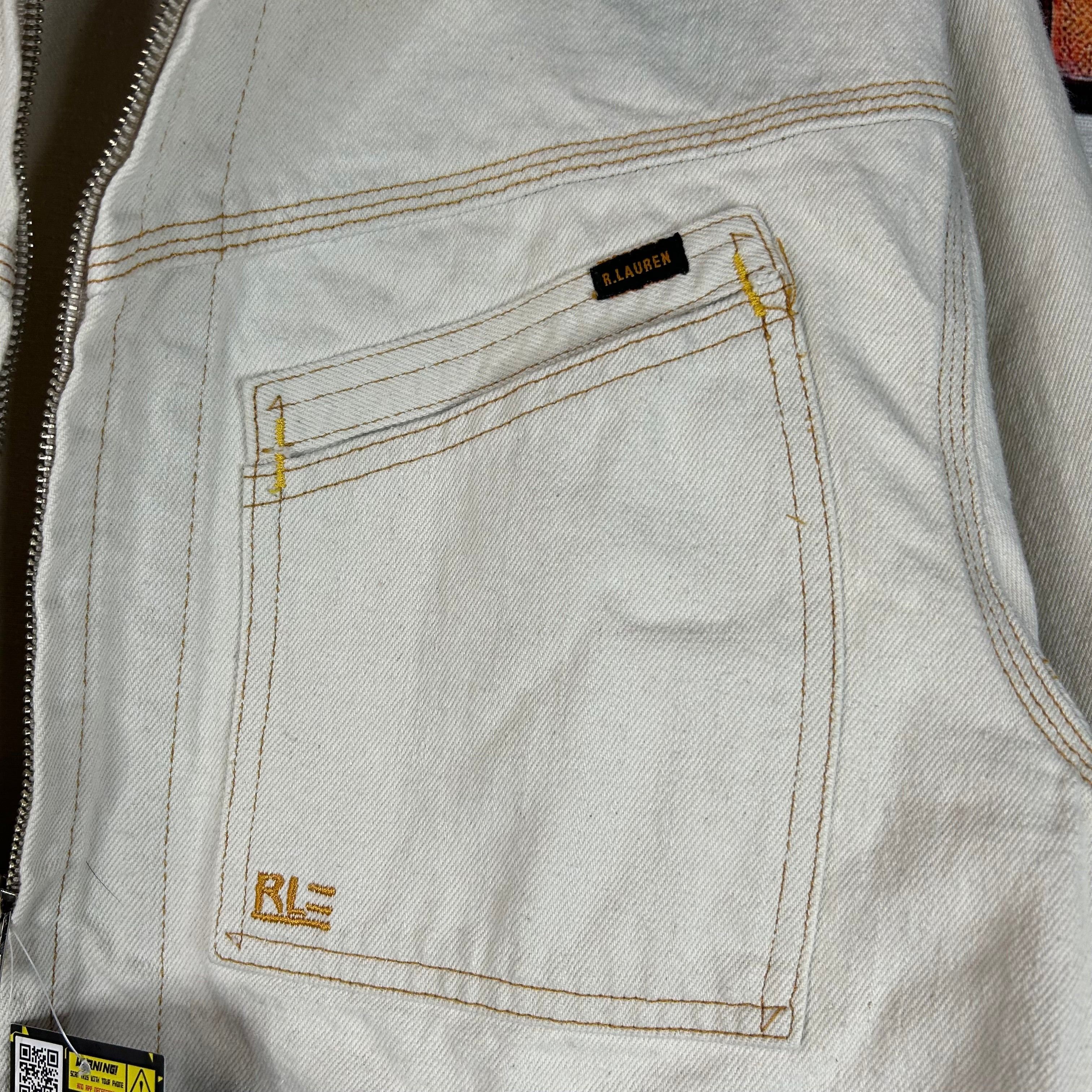 Polo Ralph Lauren Ralph Lauren Zip Front Jacket White Size L Size US L / EU 52-54 / 3 - 4 Thumbnail