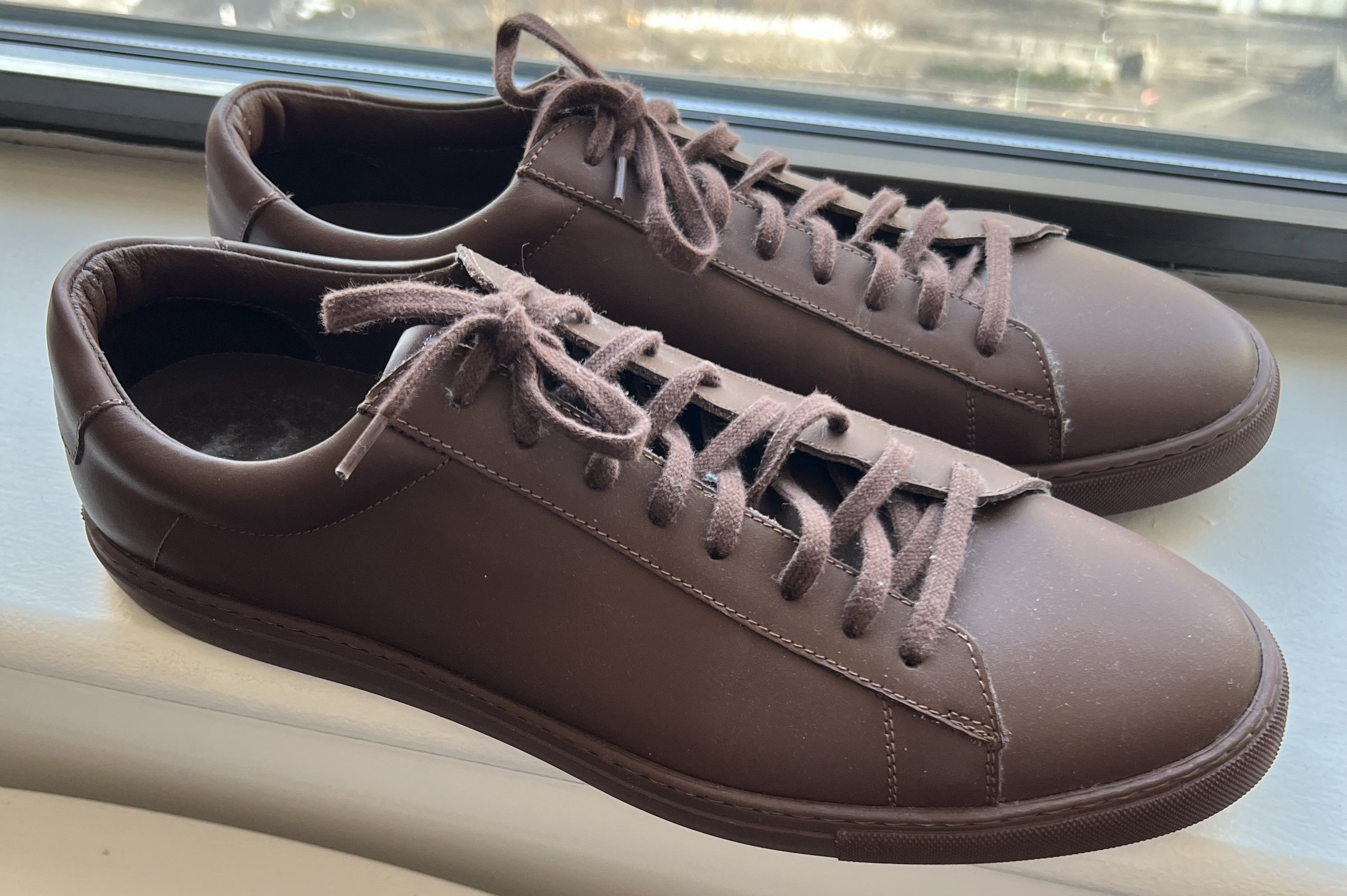 CLAE CLAE Bradley Men’s Sneakers - Cocoa Leather Size US 13 / EU 46 - 2 Thumbnail