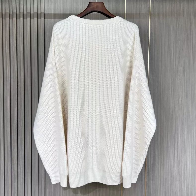 Celine Celine Knitted Sweater with Lettering Size US XL / EU 56 / 4 - 2 Thumbnail
