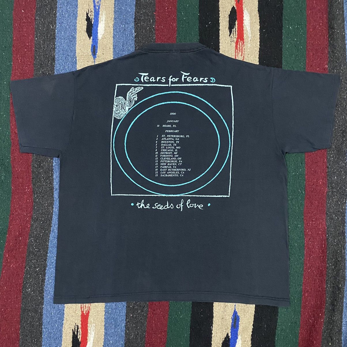 Band Tees VTG 90S TEARS FOR FEARS UK BAND Size US XL / EU 56 / 4 - 2 Thumbnail