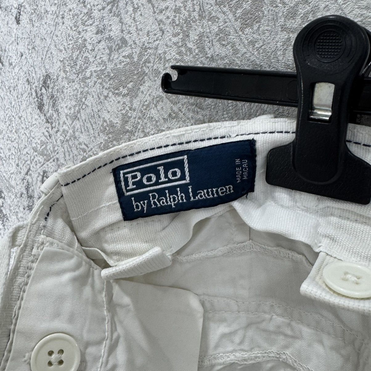 Polo Ralph Lauren Rare Vintage Polo Ralph Lauren Cargo Pants 90’s 34/32 White Size US 34 / EU 50 - 22 Thumbnail