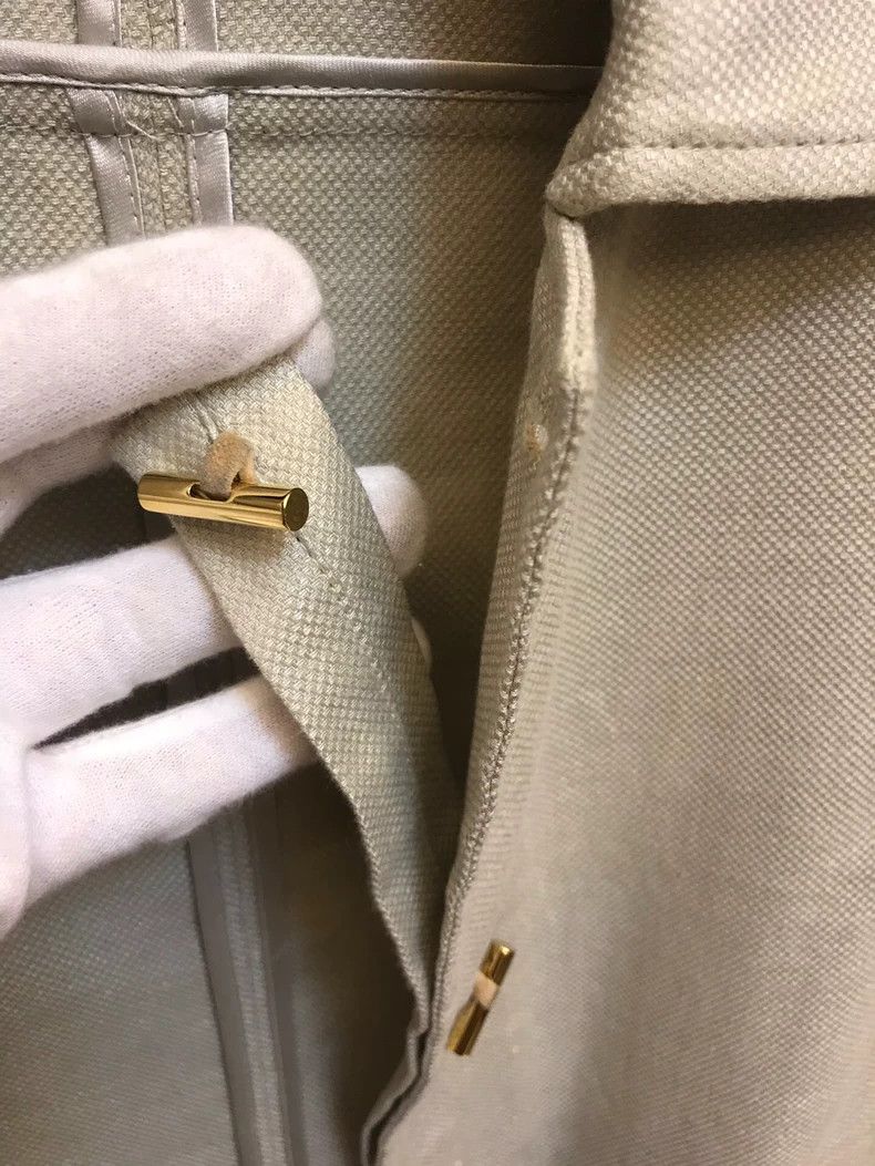 Loro Piana Loro piana Sheepskin gold buckle slim short jacket 2506-Nex Size S / US 4 / IT 40 - 3 Thumbnail