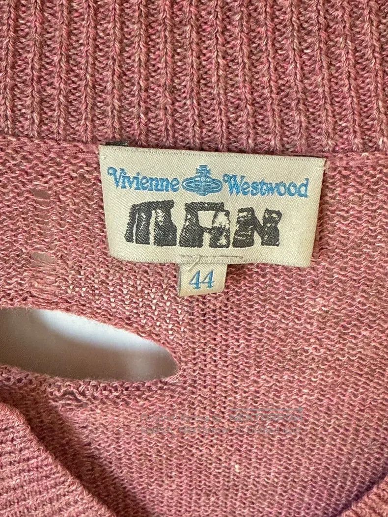 Vivienne Westwood Vivienne Westwood Vintage Knit V-Neck Sweater Size M / US 6-8 / IT 42-44 - 2 Thumbnail