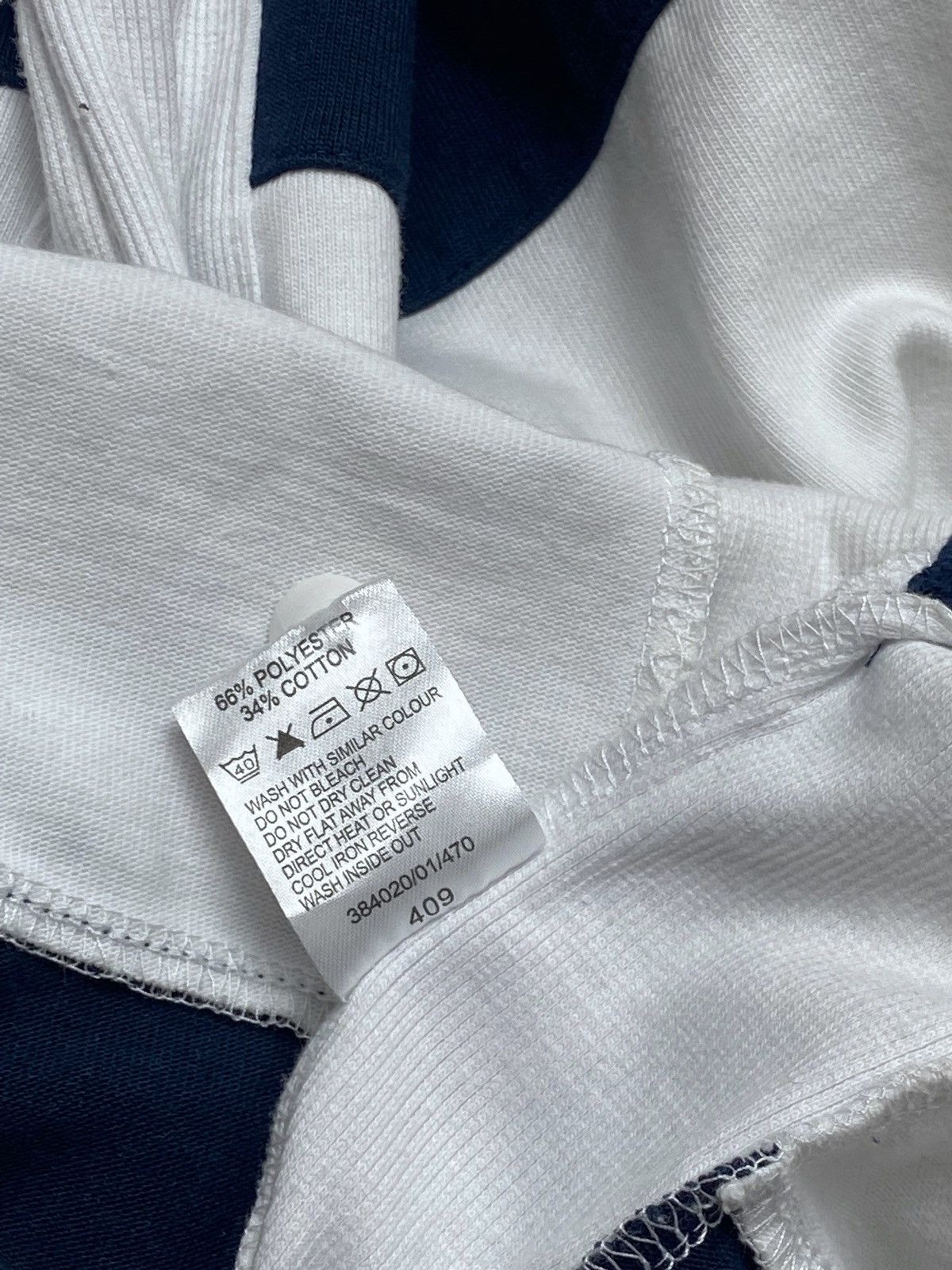 Vintage Vintage ENGLAND RUGBY Striped Sweatshirt N 15 Size US XL / EU 56 / 4 - 4 Thumbnail