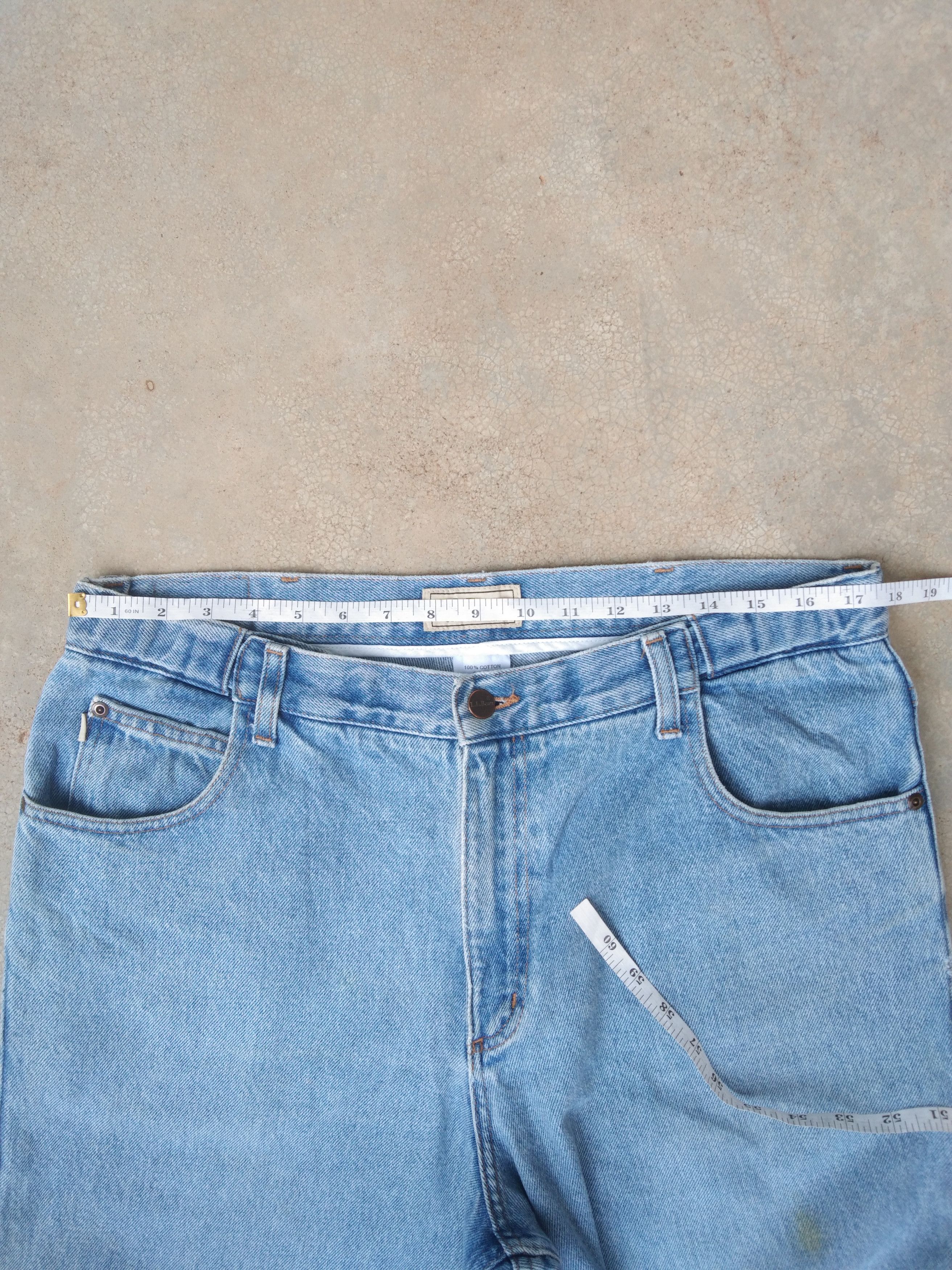 L.L. Bean Vintage L.L Bean Jeans 35x30 Size US 35 - 4 Thumbnail