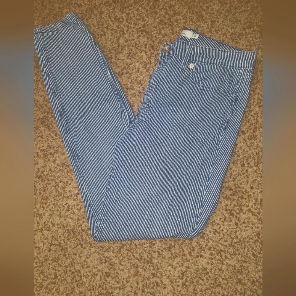 Vineyard Vines Vineyard Vines Pin Stripe Pants Blue/White Size 29 Size 29" - 1 Thumbnail