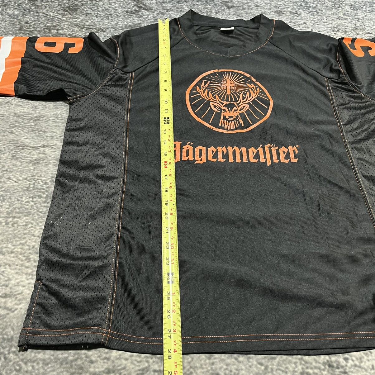 Vintage Vintage Jagermeister Football Jersey Y2K Grunge Party Large Size US L / EU 52-54 / 3 - 8 Thumbnail