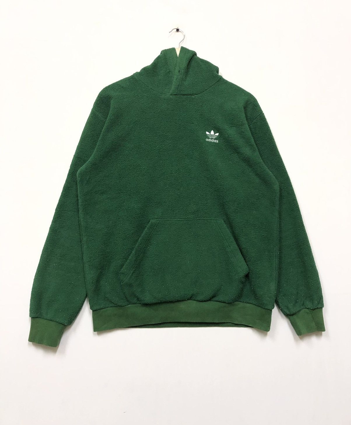Vintage ADIDAS HOODIE BIG LOGO EMBROID Size US L / EU 52-54 / 3 - 2 Thumbnail