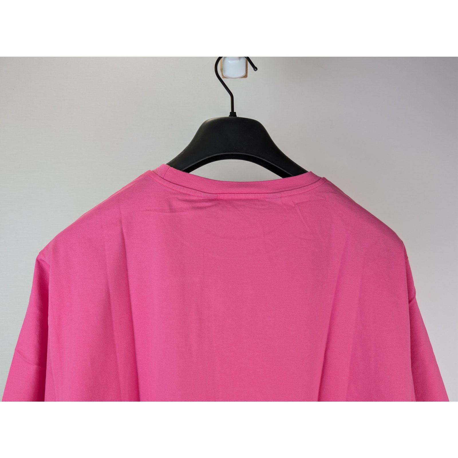 Palm Angels o1rshd1 Embroidered Logo Slim T-Shirt in Fuchsia Pink/Black Size US XL / EU 56 / 4 - 11 Thumbnail