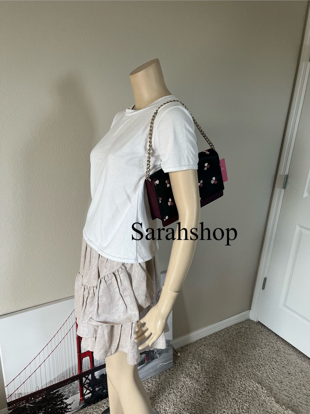Kate Spade Kate Spade Cameron Dusk Buds Ditsy Convertible Crossbody Size ONE SIZE - 10 Thumbnail