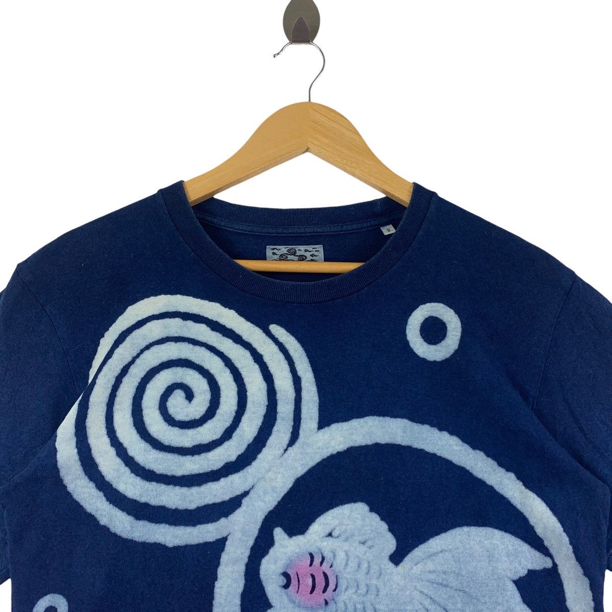 Japanese Brand × Okura OKURA japanesebrand Gold fish printed tee Size US M / EU 48-50 / 2 - 2 Thumbnail
