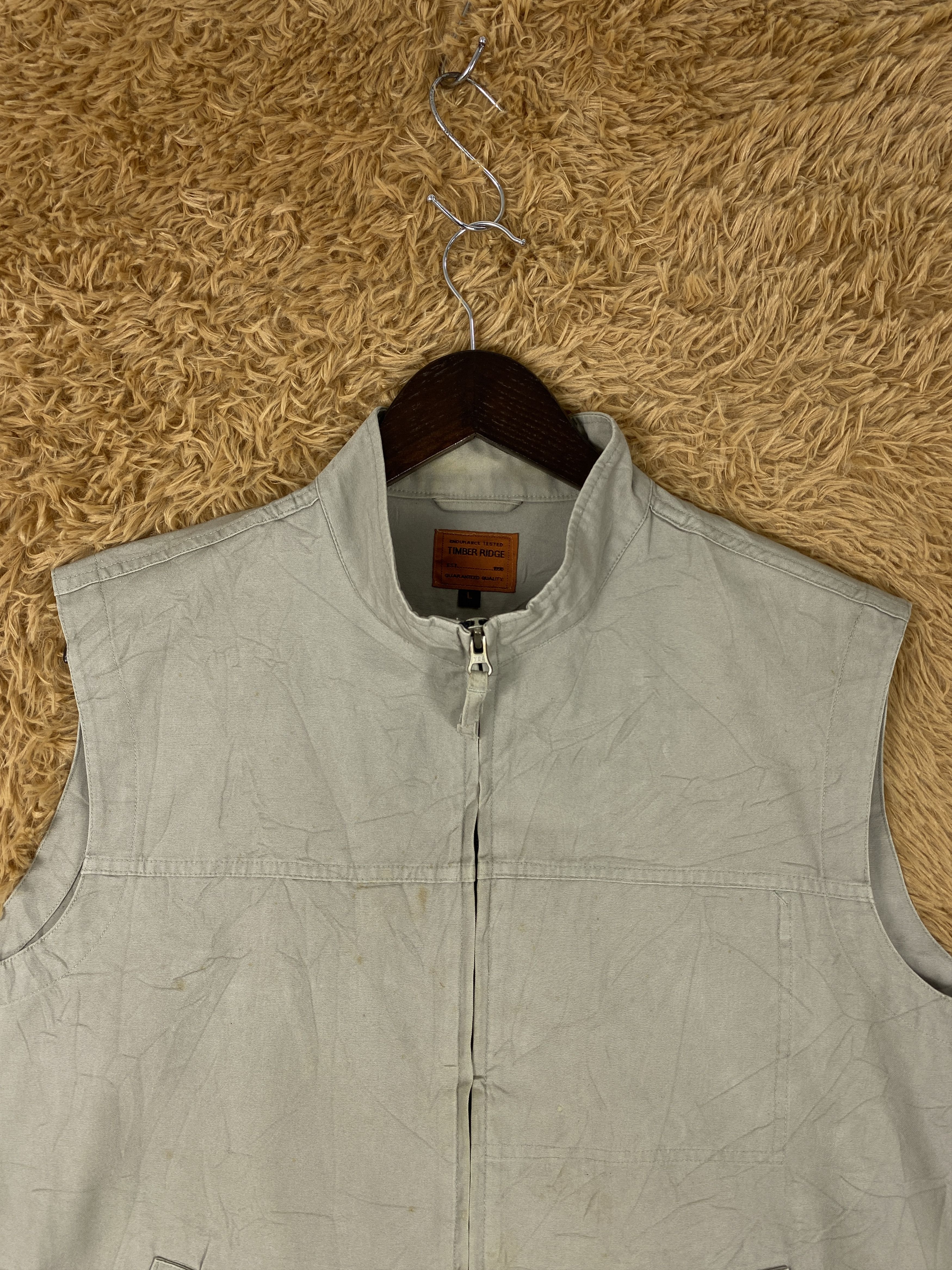 Japanese Brand Vintage Timber Ridge Vest Size US M / EU 48-50 / 2 - 2 Thumbnail