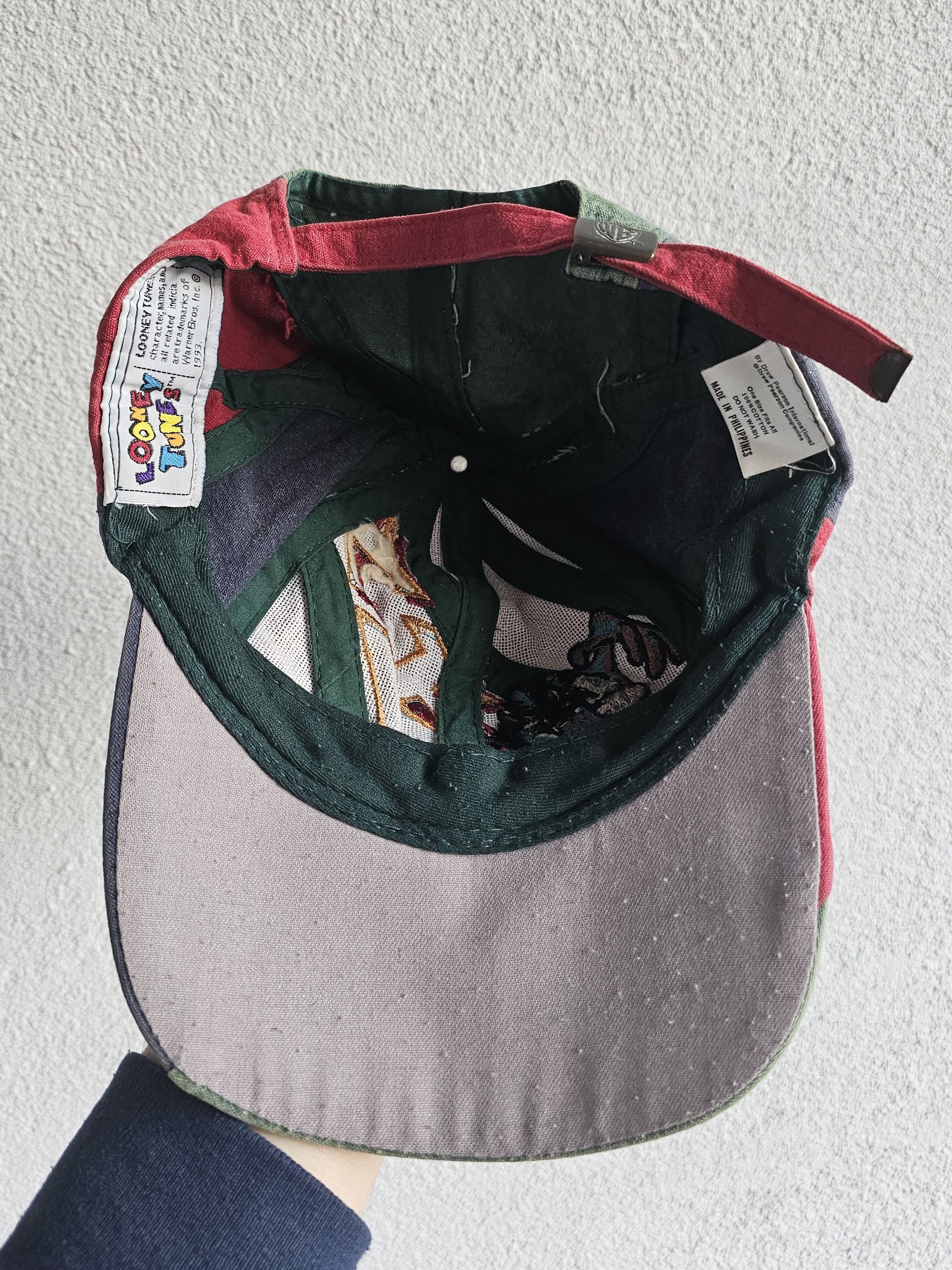 Warner Bros Taz Looney Tunes Big Logo Hat Size ONE SIZE - 4 Thumbnail