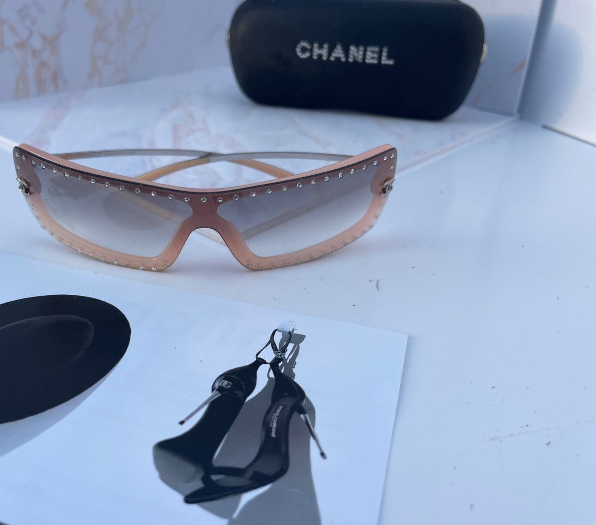 Chanel Chanel vintage sunglasses 5077-B Size ONE SIZE - 4 Thumbnail