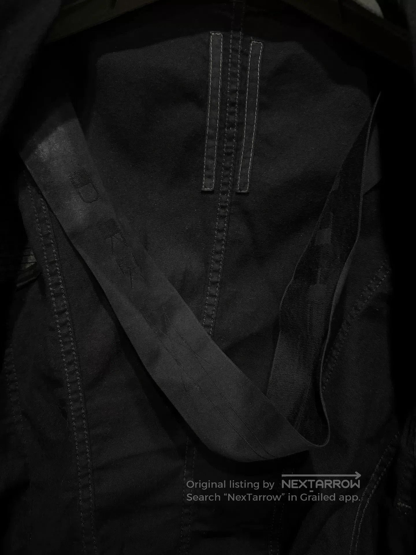 Rick Owens rick owens waxed denim vest jacket. Size US S / EU 44-46 / 1 - 7 Thumbnail